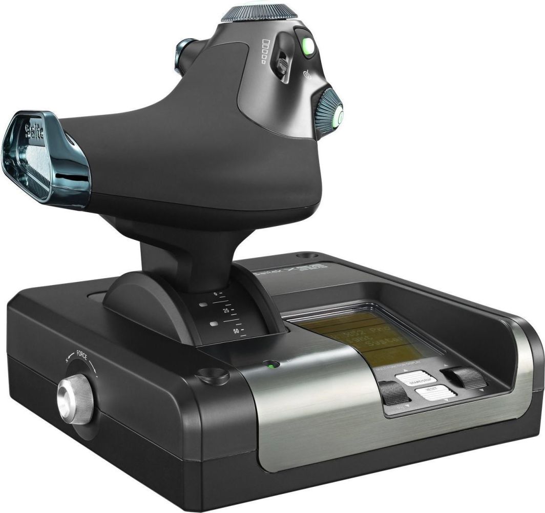 Joystick Logitech G Saitek X52 Pro Flight Control System USB (945-000003)