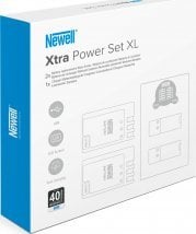 Set karikuesi me bateri Newell Xtra Power Set XL, DL USB C, 2x EN EL14, për Nikon