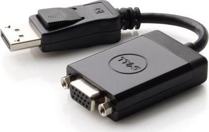 Përshtatës Dell DisplayPort - D-Sub (VGA), i zi