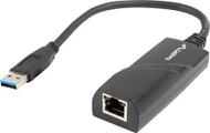Kartë rrjeti USB Lanberg NC-1000-01, Gigabit 1000 Mb/s, USB 3.0, e zezë