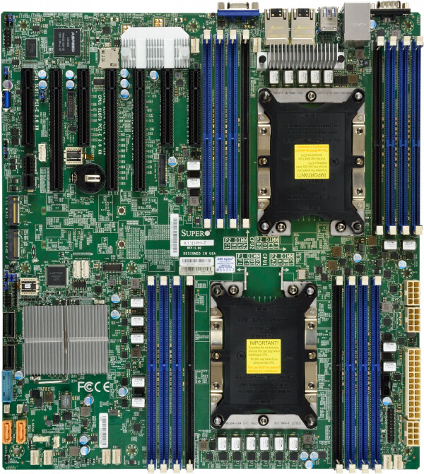 Pllakë amë SuperMicro X11DPH-IO - Xeon