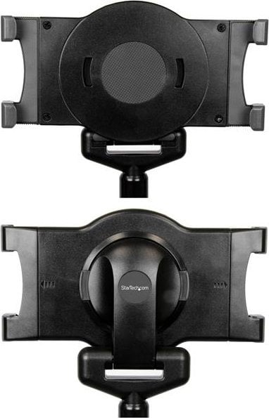 Stativ trekëmbësh për tablet StarTech.com Adjustable, i rregullueshëm në lartësi, me mbajtës 360°, i zi