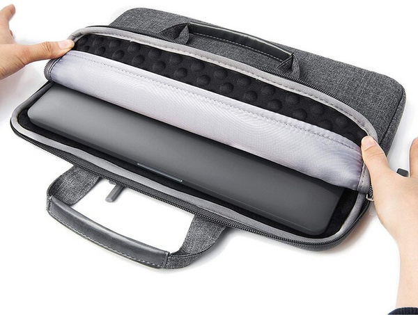 Çantë Satechi për laptop 15", e hirtë