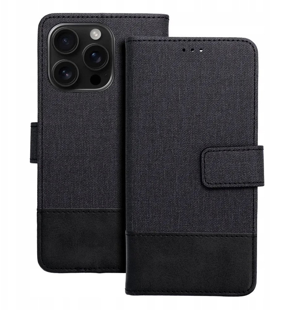 Капак за телефон Siemens Book Case OEM GOMMA Book за Xiaomi Redmi Note 14 Pro 4G, тип книга, со џебови за картички, сина