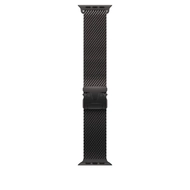 Apple Watch 49mm Milanese Loop, Black Titanium Milanese Loop, L