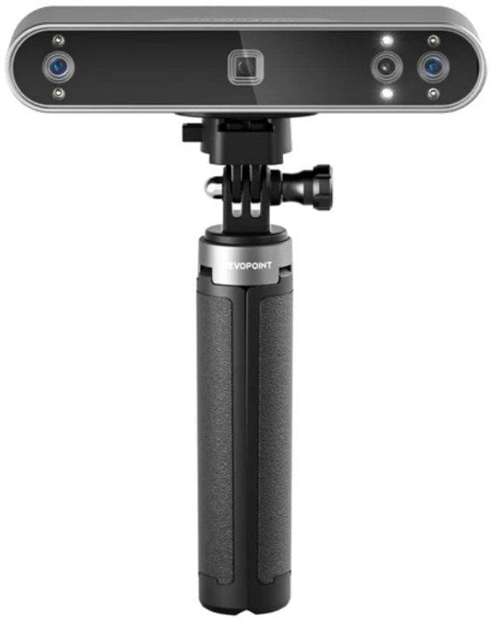 Skaner 3D Revopoint Pop 3 Plus Advanced Edition, saktësi e lartë, kamera HD RGB, i zi