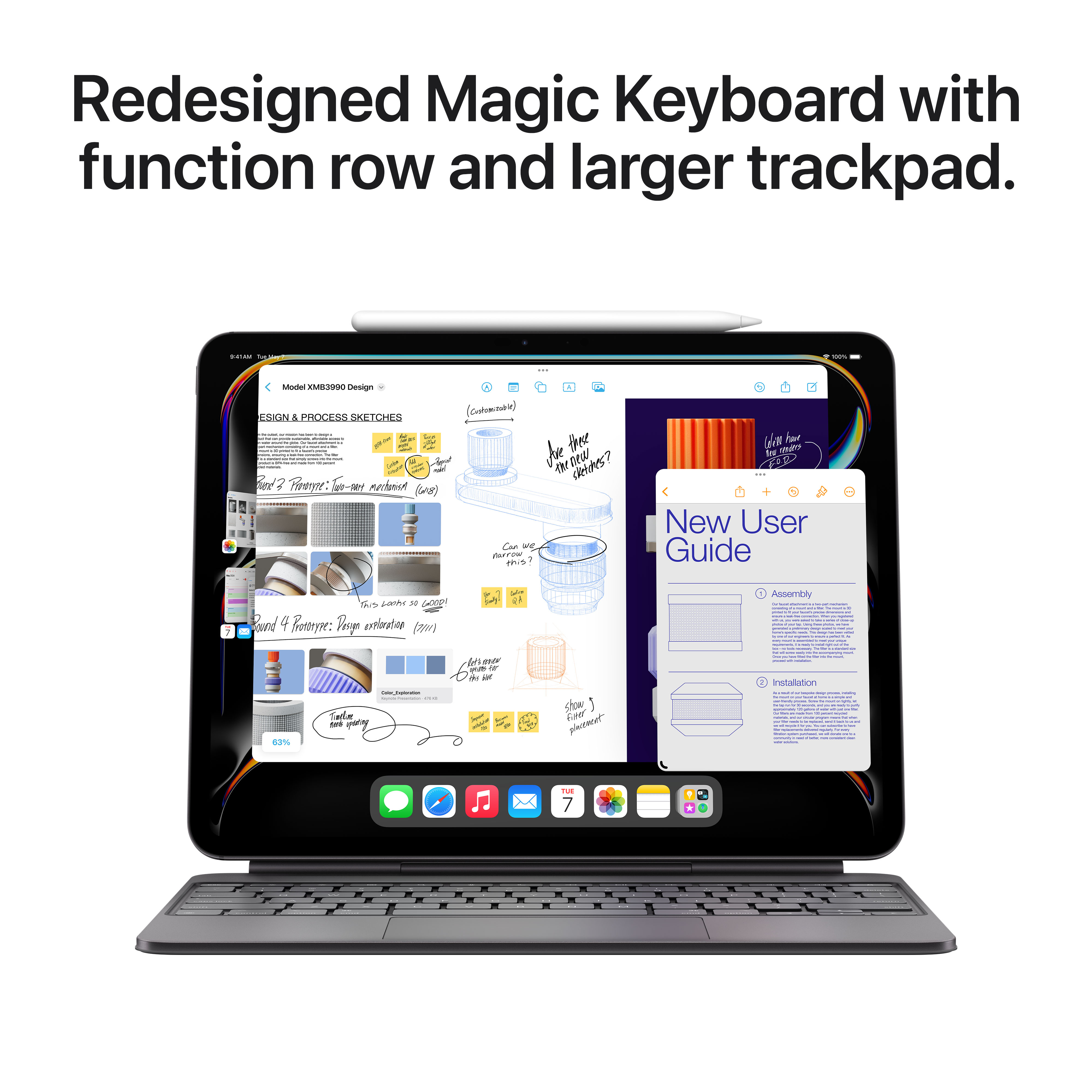 Apple iPad Pro (M4), 13", Cellular, 2TB, Standard Glass, Silver