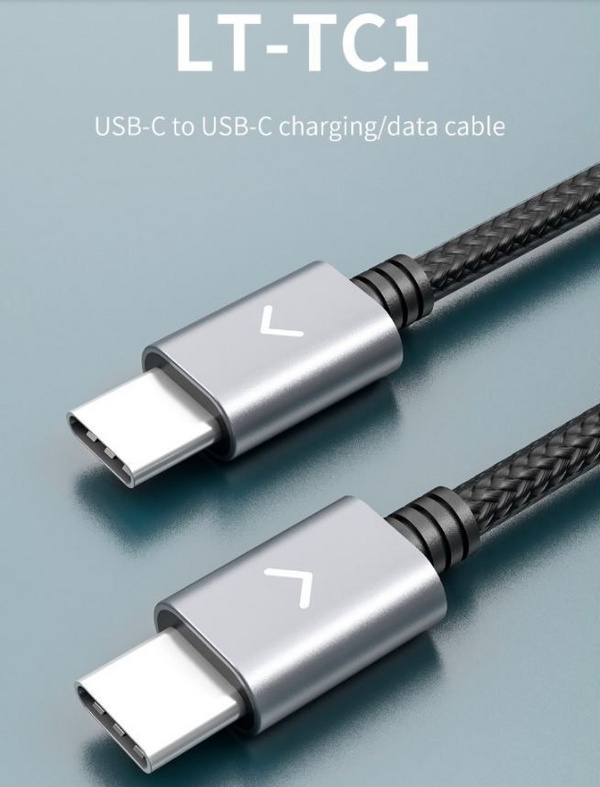 Kabllo FiiO Lt-TC1, USB CC, 12cm, i zi