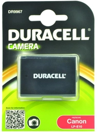 Bateri alternative Duracell për Canon LP-E10 Bateri alternative Duracell për Canon LP-E10
