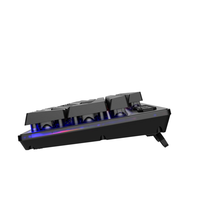 Tastierë Gaming Krux Solar, USB, RGB, e zezë