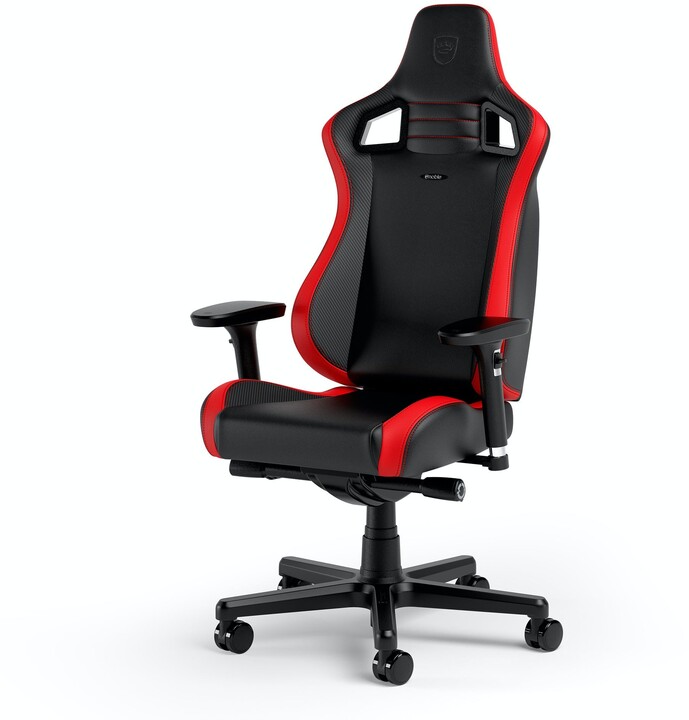 Столица noblechairs EPIC Compact, црна / црвена