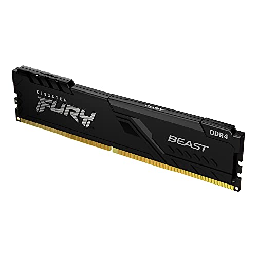 Memorie RAM Kingston Fury Beast KF426C16BBK2/64, 64GB DDR4, 2666MHz CL16, e zezë