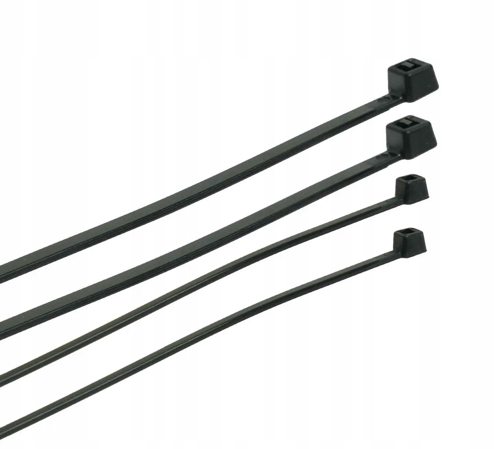 Lidhëse kabllosh Plastrol OK-2515C, 2.5×150 mm, e zezë