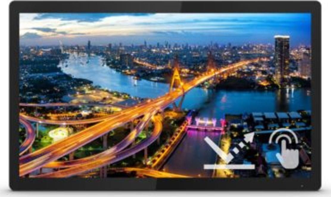 Monitor touchscreen Philips 222B1TFL/00, 21.5", Full HD, 75Hz, i zi