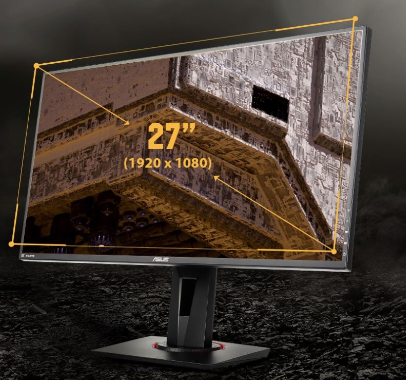 Monitor ASUS TUF Gaming VG279QR, 27", Full HD, 165Hz, i zi