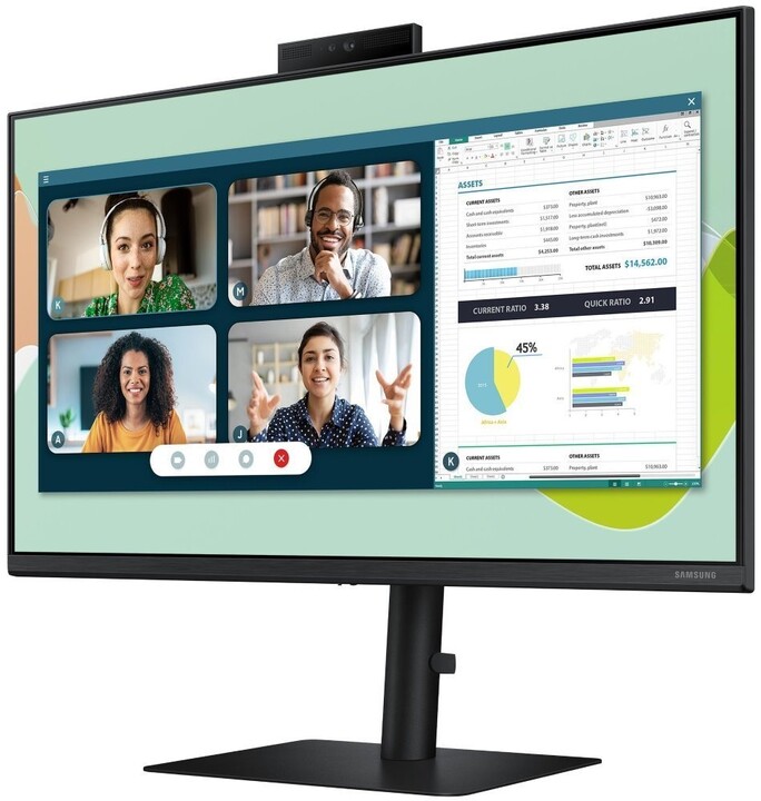 Monitor Samsung S40VA Webcam - LED 24 ", Full HD, i zi