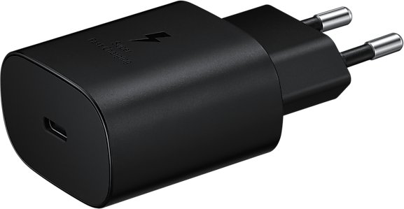 Ѕиден полнач Samsung EP-TA800, 25W Super Fast Charging, PD 3.0, црн