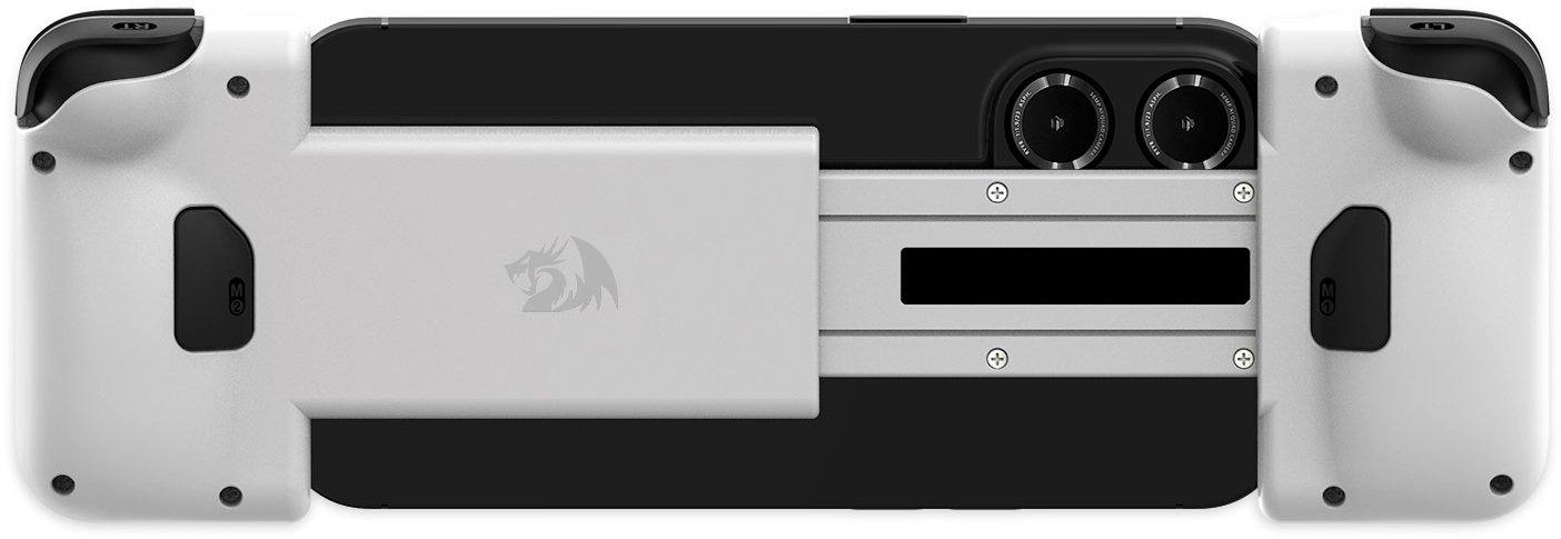 Gamepad Redragon HOARAH G817, безжичен и со кабел, 20 копчиња, бел