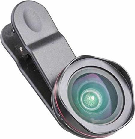 Ленса за телефон Migg Pictar Smart Lens Wide 18mm, широк агол, црна