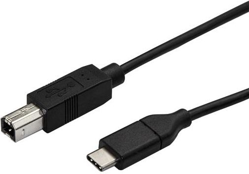 Kabllo StarTech USB-C - USB-B, 0.5 m, e zezë