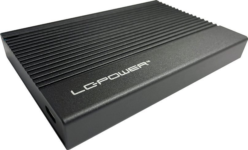 Kuti eksterne për HDD SSD LC-Power LC-25U3-C, 2.5", USB-C 3.2, e zezë