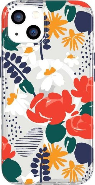 Mbrojtëse telefoni Tech21 Evo Art T21-9318 MagSafe, për iPhone 13 mini, e kuqe roze