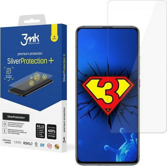 Folie mbrojtëse 3MK Silver Protect+ për Xiaomi POCO F2 Pro Anti-Microbial