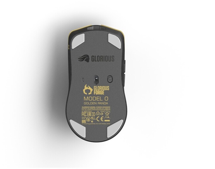 Maus Glorious Model O Pro Wireless, Golden Panda