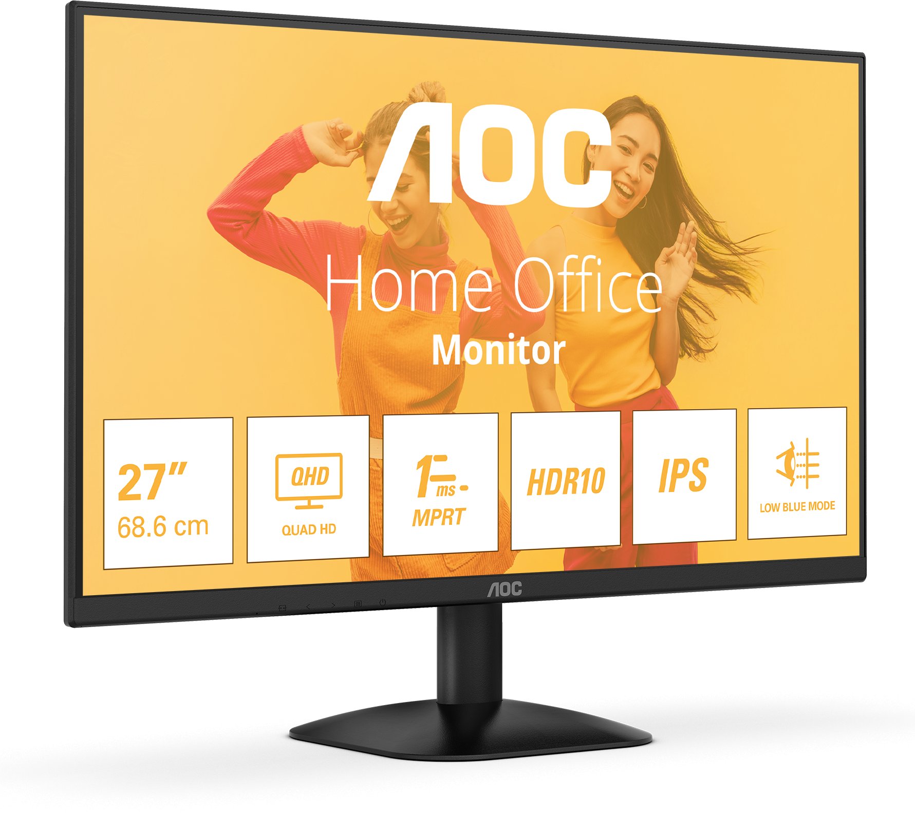 Monitor AOC B3 Q27B35E, 27", QHD 2560 x 1440, LED, i zi
