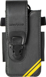 Këllëf me kapëse Ulefone Armor, për Armor 26, lëkurë, i zi