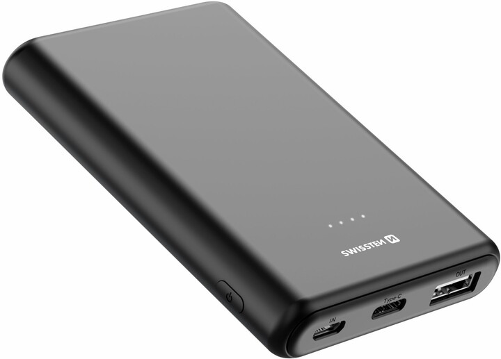 Shfaq detaje për Powerbank SWISSTEN POWER LINE, 10W, 5000mAh, i zi Powerbank SWISSTEN POWER LINE, 10W, 5000mAh, i zi