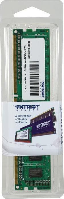Memorie Patriot Signature, DDR3, 4 GB, 1333 MHz, CL9, PSD34G133381