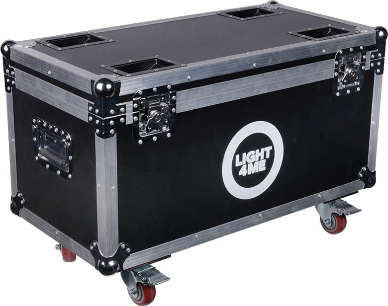 Транспортен куфер Case4Me CC80, професионален, со тркала, црн