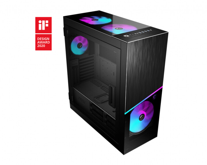 Kasë MSI MPG SEKIRA 500X, 1xARGB 120mm, e zezë