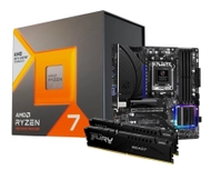 AMD Bundle 1 - Procesor AMD Ryzen 7 7800X3D + Pllakë amë ASRock B650M PG RIPTIDE + RAM Kingston Fury Beast DDR5 2x16GB