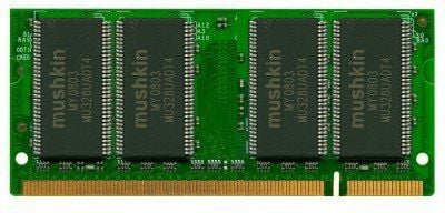 Memorie RAM Mushkin PC2100 DDR SODIMM, 512MB, 266MHz, e gjelbër