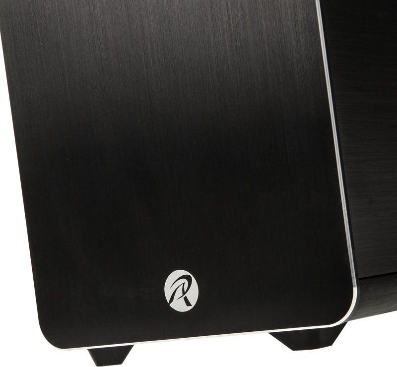 Kasë Raijintek Metis Plus, e zezë, Micro Tower