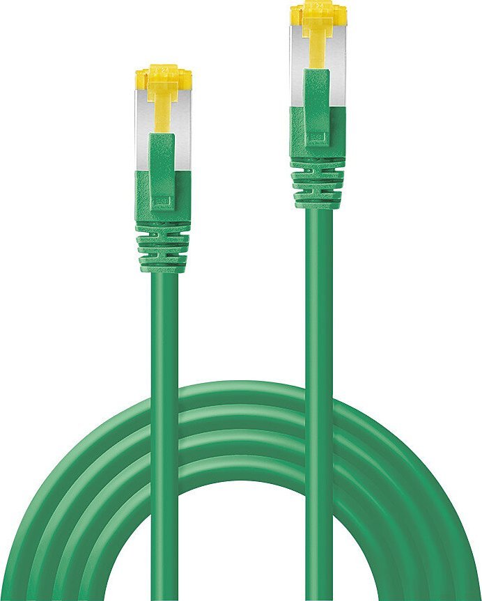 Kabllo rrjeti Lindy Patch Cat6A, S/FTP, 0.5m, e gjelbër