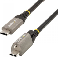 Кабел USB C StarTech.com, 1m, 10Gbps, Power Delivery 100W, црна