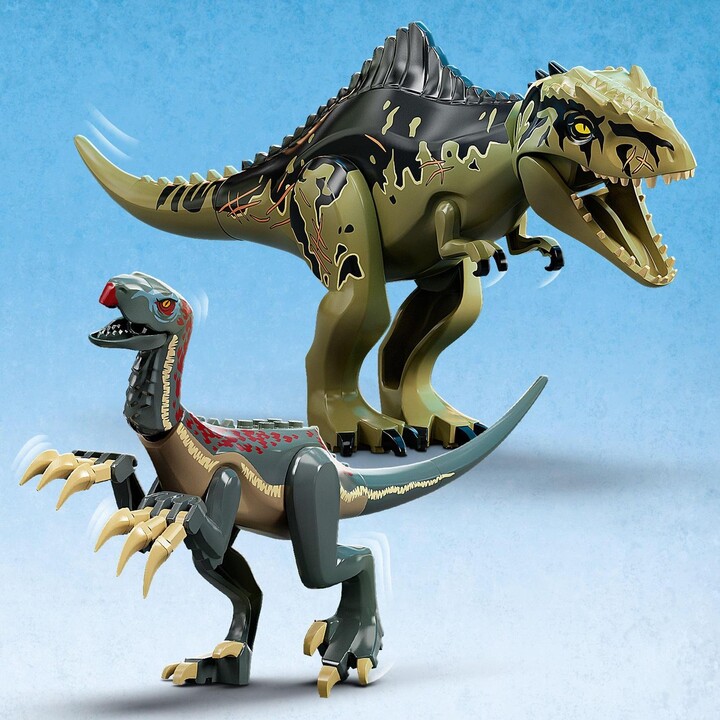 Set LEGO® Jurassic World™ 76949 Giganotosaur and therizinosaur attack 