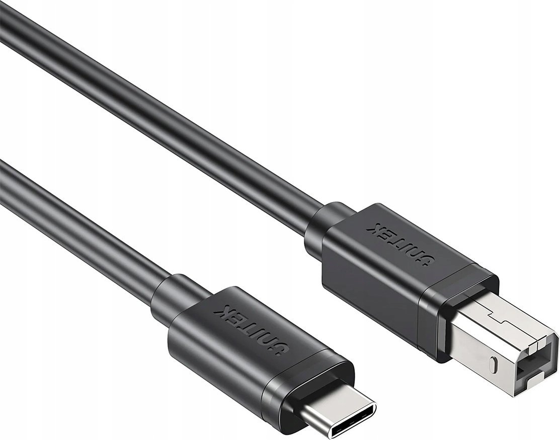 Kabllo printeri Unitek USB C në USB B 2.0, 5m, e zezë