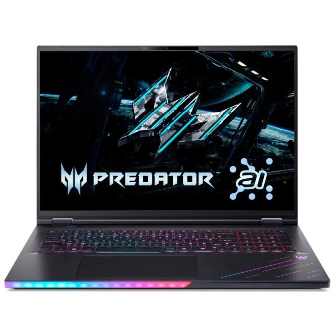 Laptop gaming Acer Predator Helios18 PH18-73, 18" WQXGA, Intel Core Ultra 9 275HX, 32GB RAM, RTX 5080, i zi