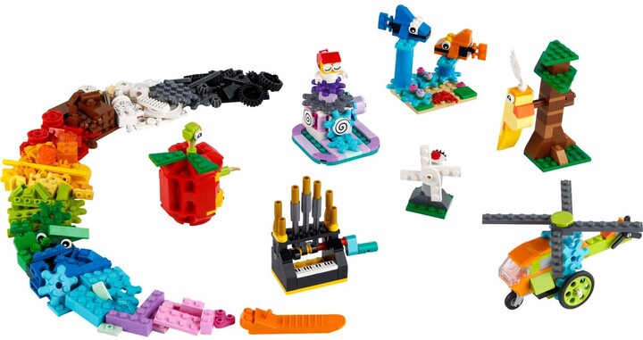 Set LEGO® Classic 11019 Cubes and Features, 500 pjesë