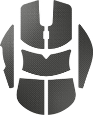 Анти-лизгачки ленти за глувче Glorious Model O Grip Tape, црни