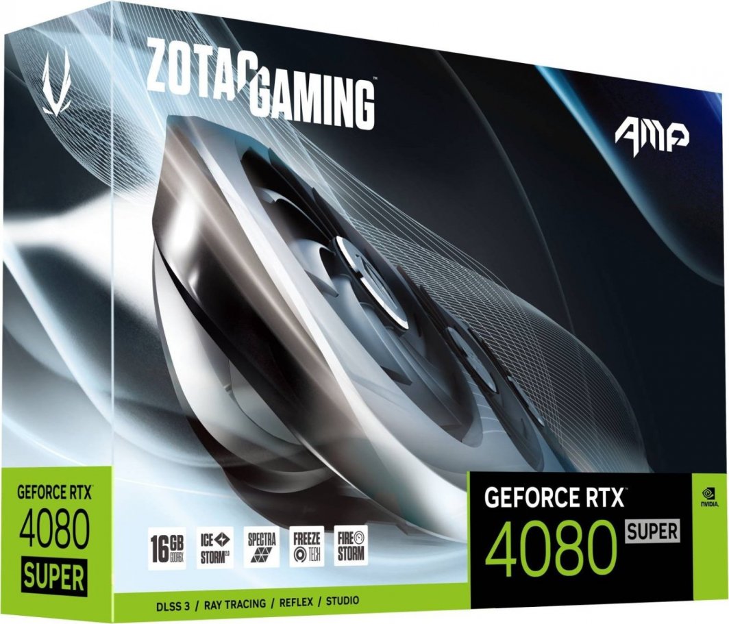 Kartelë grafike Zotac Gaming GeForce RTX 4080 SUPER AMP 16GB GDDR6X
