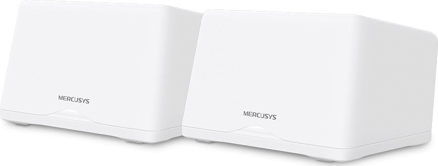 Sistem mesh WiFi Mercusys Halo H47BE, WiFi 7, BE9300, set 2 copë, i bardhë