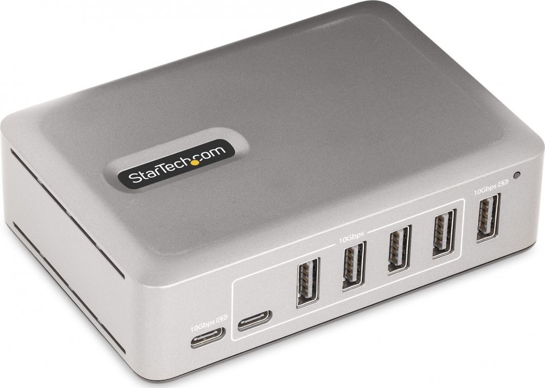Hub USB StarTech 7 porta, USB C, 10Gbps, me furnizim 65W
