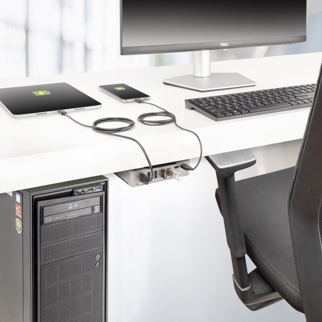 Hub USB StarTech 7 porta, USB C, 10Gbps, me furnizim 65W