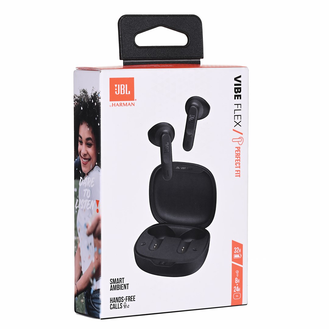 Dëgjuese JBL Vibe Flex, Wireless, të zeza
