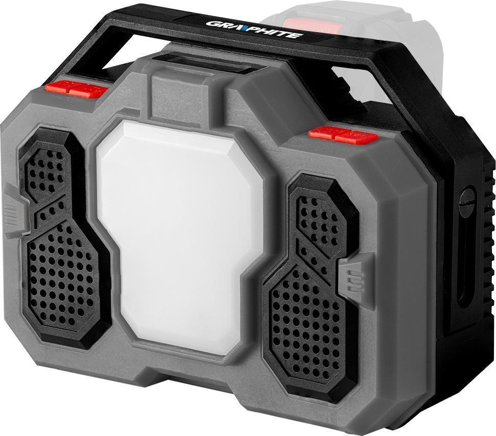 Radio ndërtimi Graphite 58GE104, Bluetooth, LED, gri
